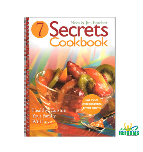 IT SOUNDS TOO GOOD TO BE TRUE, but it is possible for food to improve your health and taste fantastic! Once you learn the seven secrets, you’ll be creating vegetarian meals so delicious that you’ll forget they’re healthy. Seven Secrets offers a new approach to food and includes the tools you need to prepare meals that will make your family happy and healthy.  
